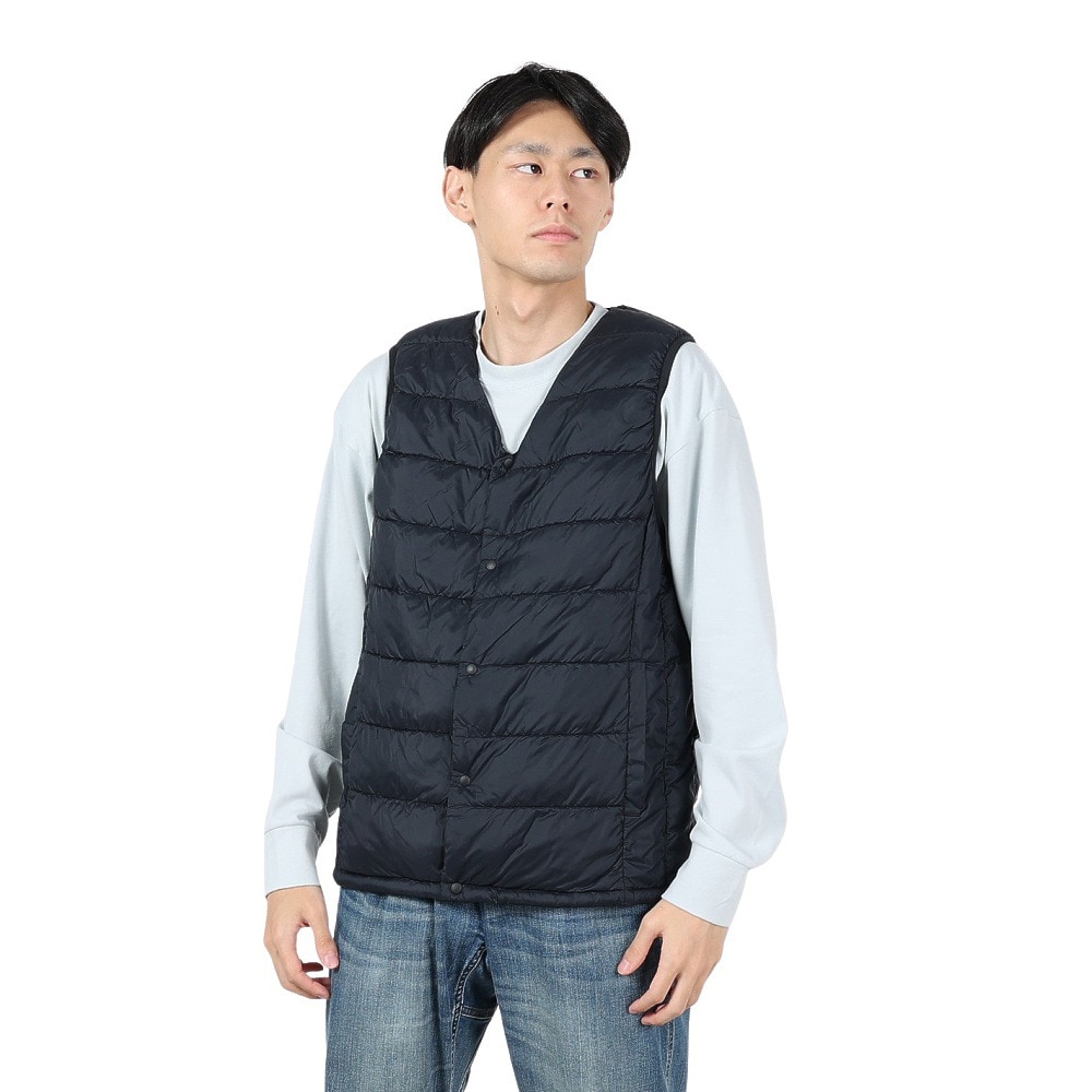 エルケクス LIGHT PADDING ベスト EKM4FA0014 NVY L 48 ウェア
