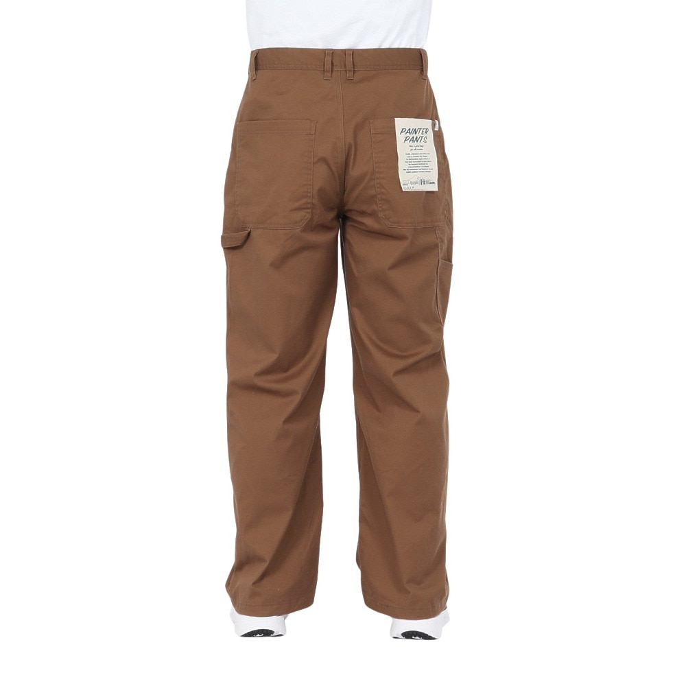 エルケクス（ELKEX）（メンズ）ワイド ペイントパンツ EKM5SP0011 BRN