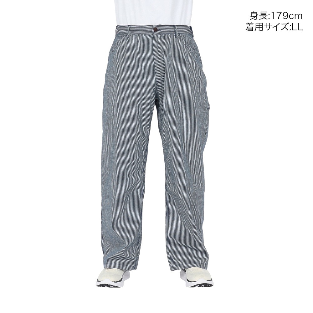 エルケクス（ELKEX）（メンズ）ワイド ペイントパンツ EKM5SP0011 IBLU