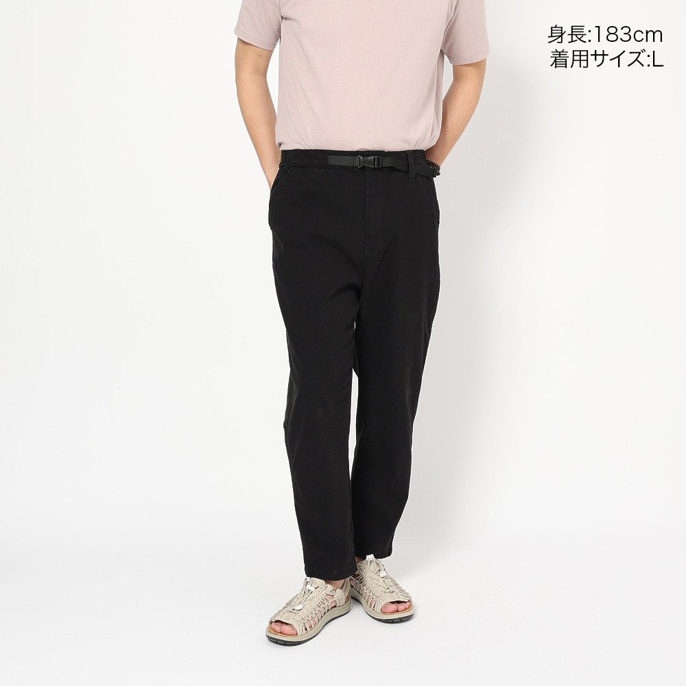 エルケクス（ELKEX）（メンズ）GOODAY ワイド パンツ EKM6SP0033 BLK