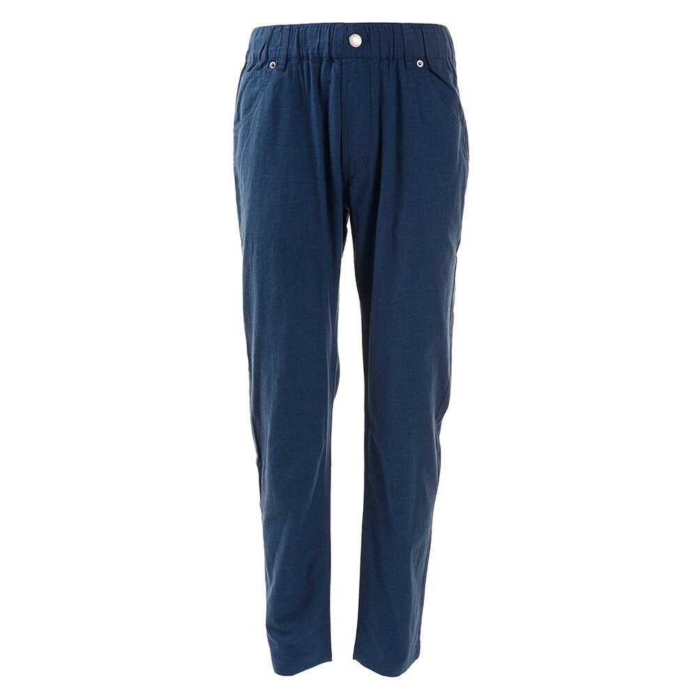  カッコEZパンツ ジャカード ロング 871PA0DN3174LBLU