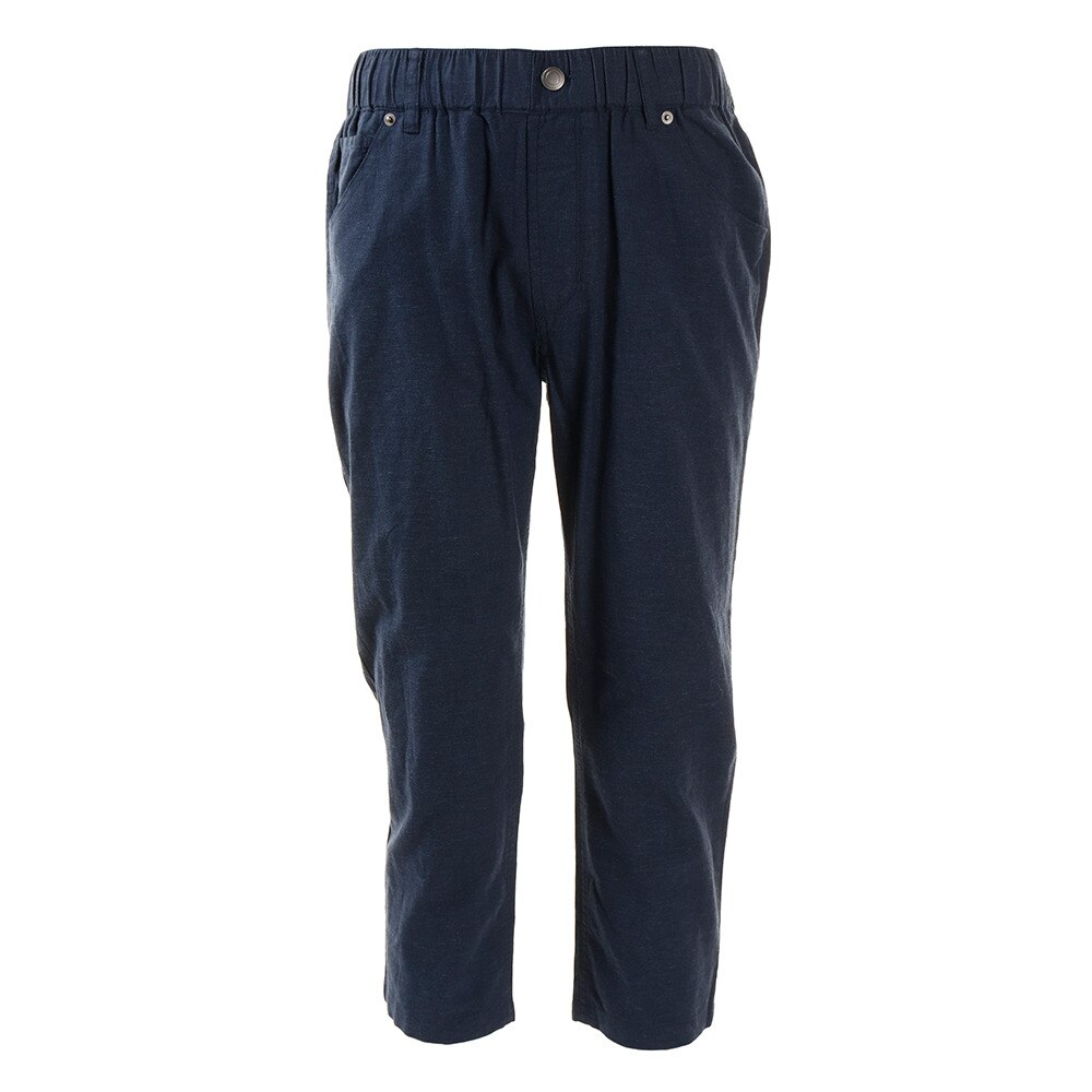  カッコEZパンツ ジャカード クロップド 871PA0DN3175IBLU
