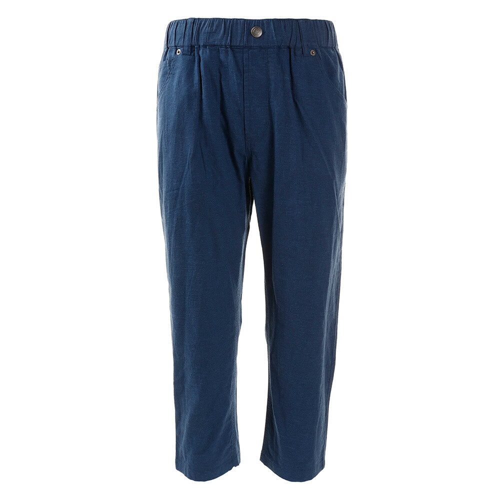  カッコEZパンツ ジャカード クロップド 871PA0DN3175LBLU
