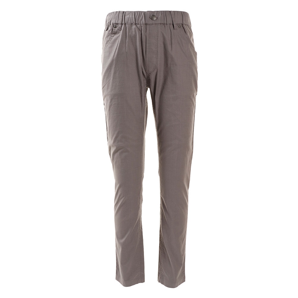  カッコEZパンツ 麻混 ロング 871PA0DN3176GRY