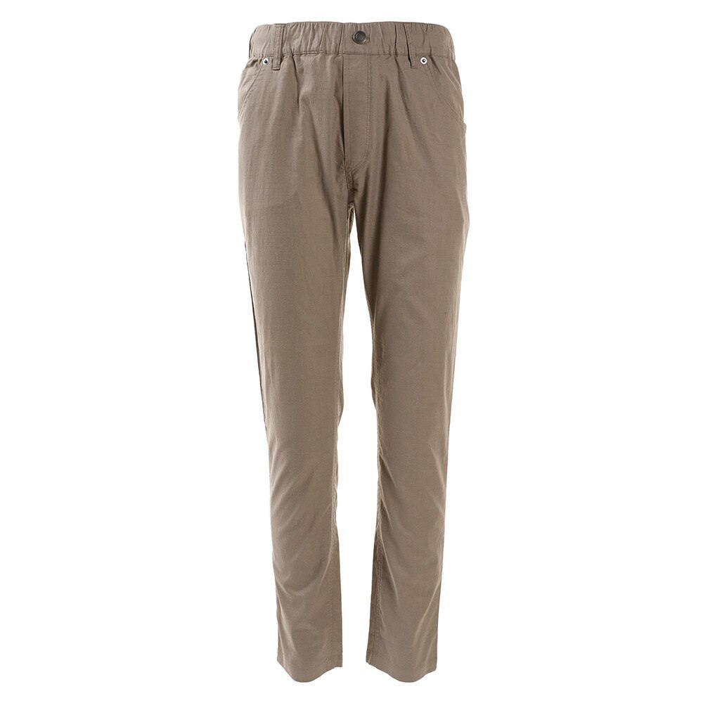  カッコEZパンツ 麻混 ロング 871PA0DN3176KHK