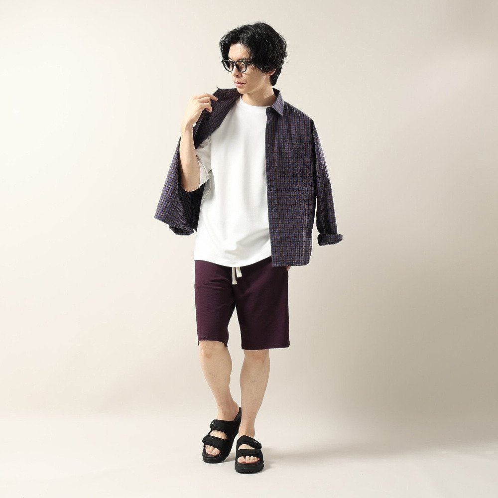 エルケクス（ELKEX）（メンズ）SW ショートパンツ EKM6S10031 PUL