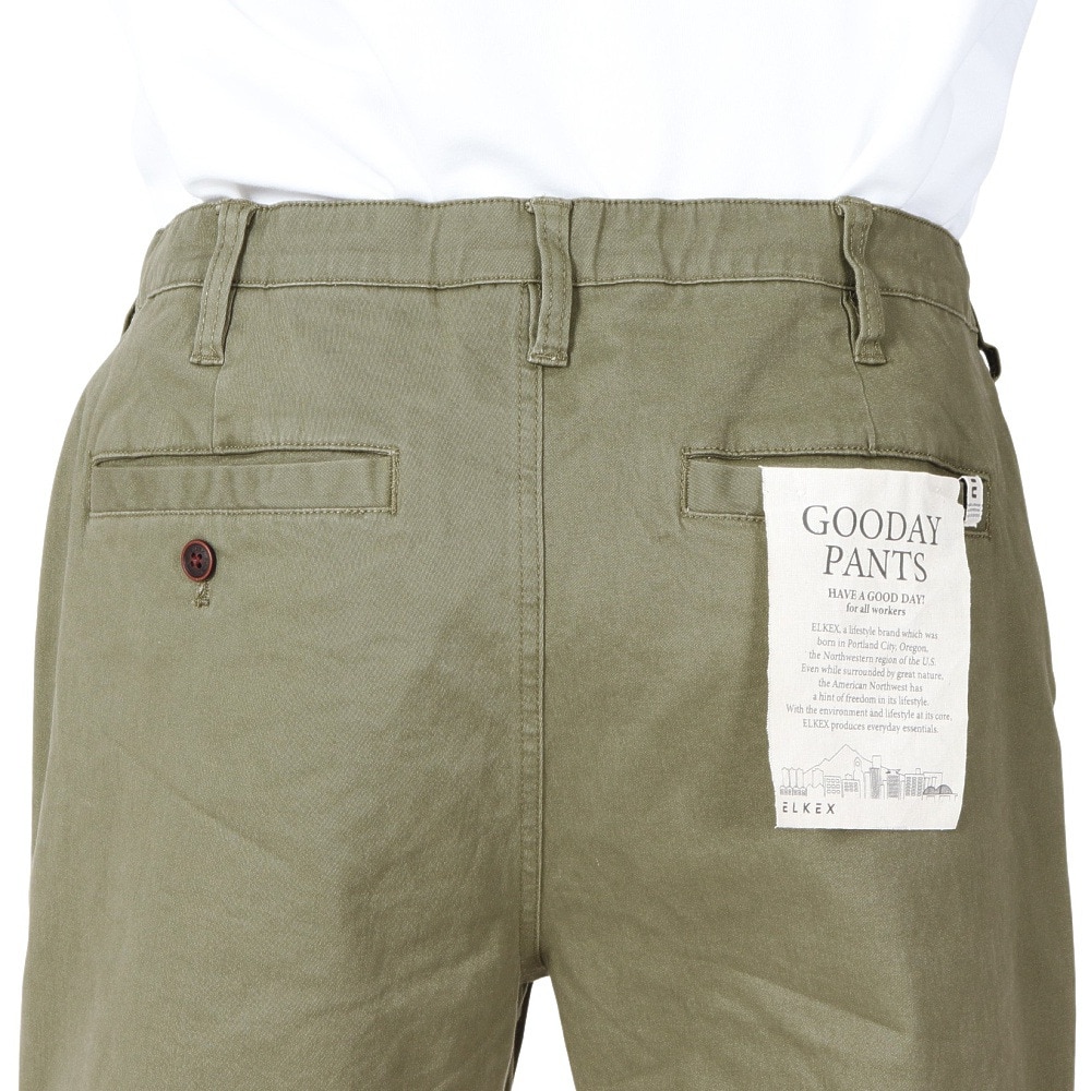 エルケクス（ELKEX）（メンズ）TWILL GOODAY パンツ EKM3FA0010 GRN