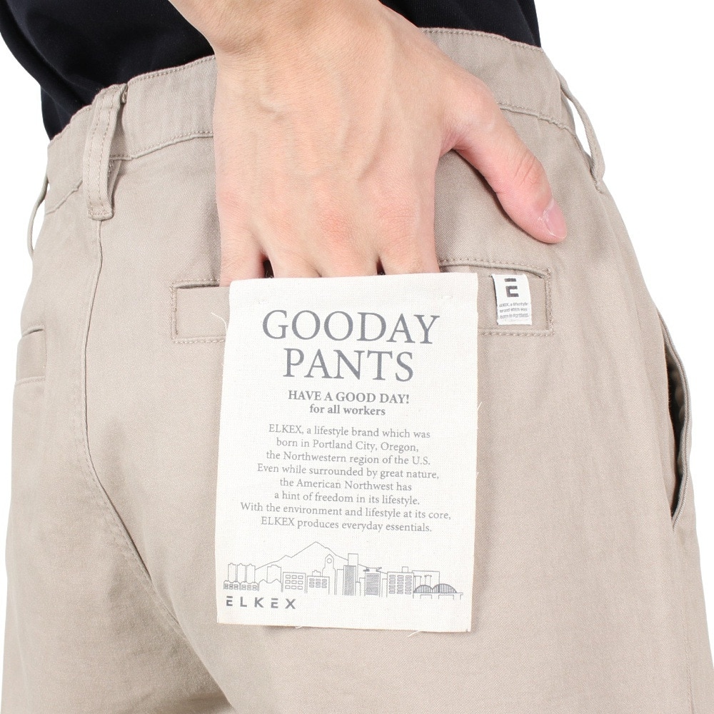 エルケクス（ELKEX）（メンズ）TWILL GOODAY パンツ EKM3FA0010 BEG