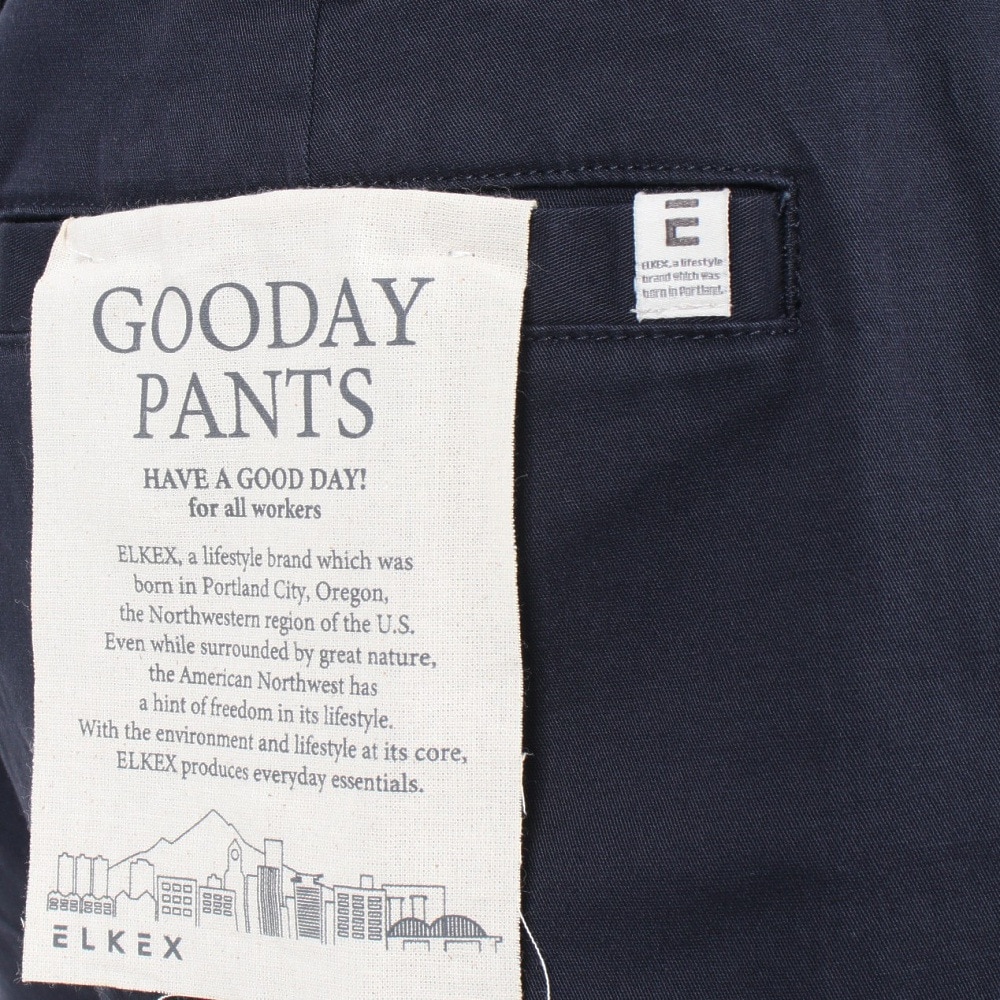 エルケクス（ELKEX）（メンズ）TWILL GOODAY パンツ EKM3FA0010 NVY