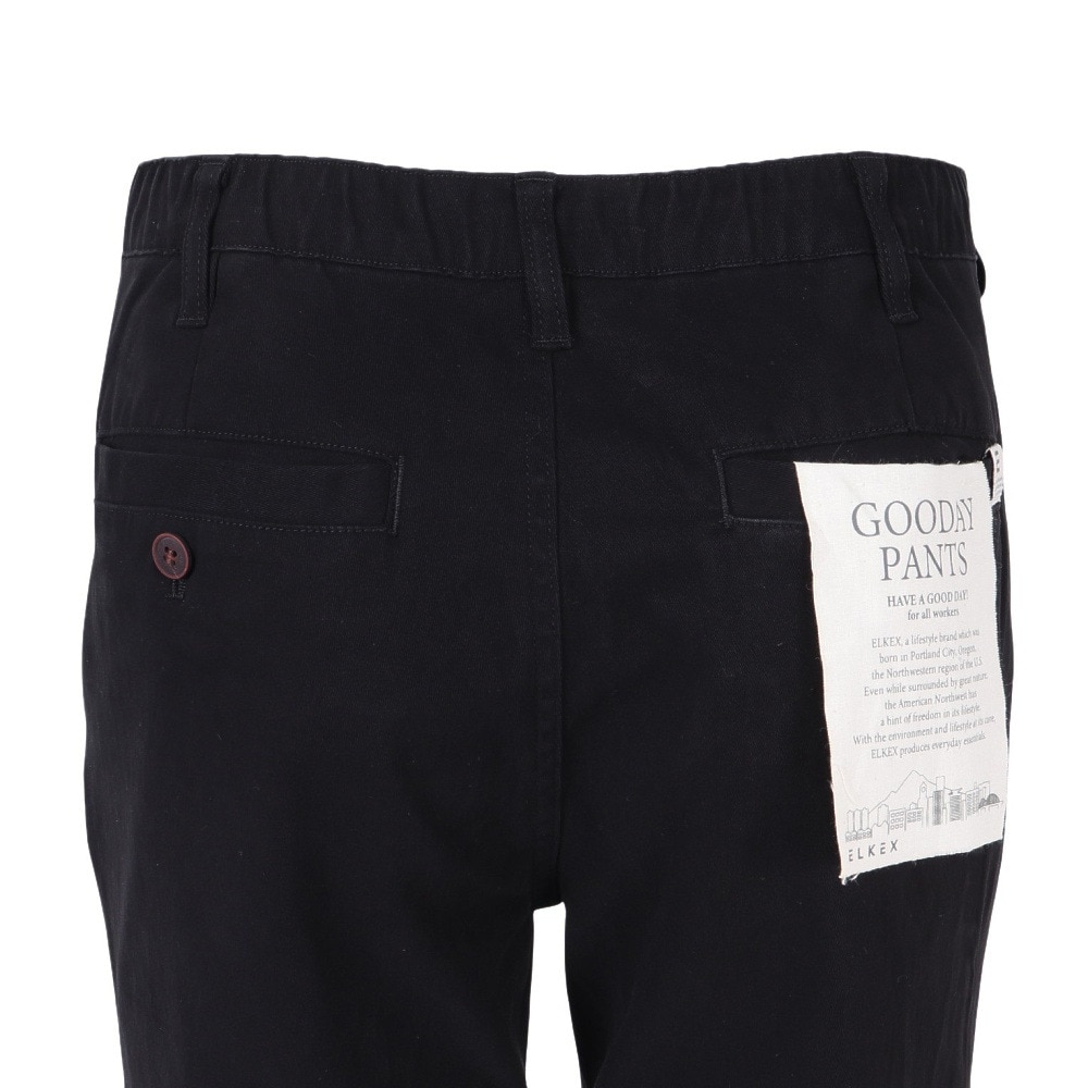 エルケクス（ELKEX）（メンズ）TWILL GOODAY パンツ EKM5SP0008 BLK