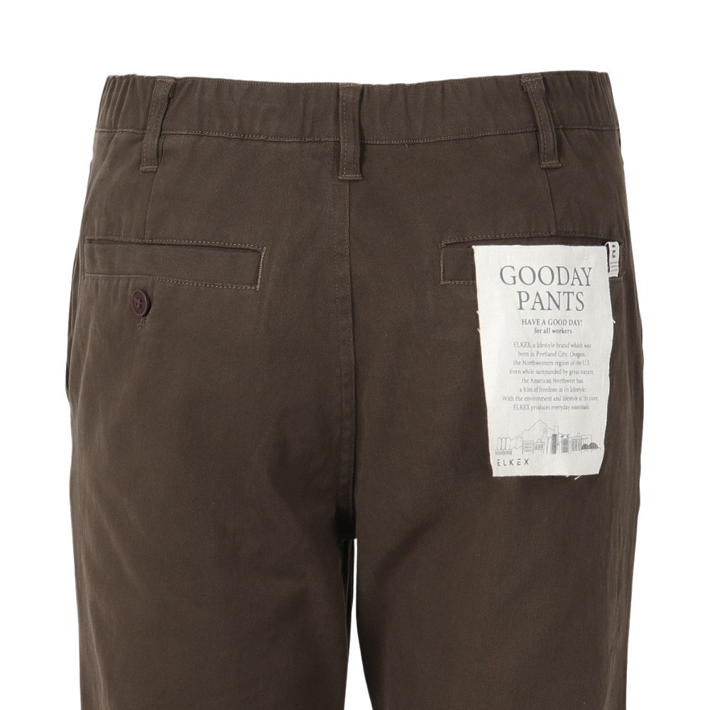 エルケクス（ELKEX）（メンズ）TWILL GOODAY パンツ EKM5SP0008 BRN