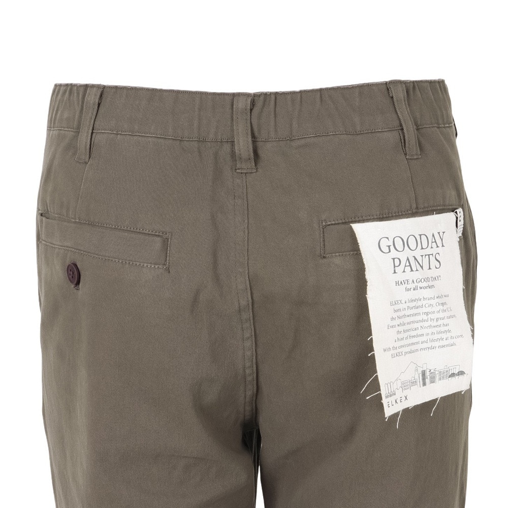 エルケクス（ELKEX）（メンズ）TWILL GOODAY パンツ EKM5SP0008 OLIVE