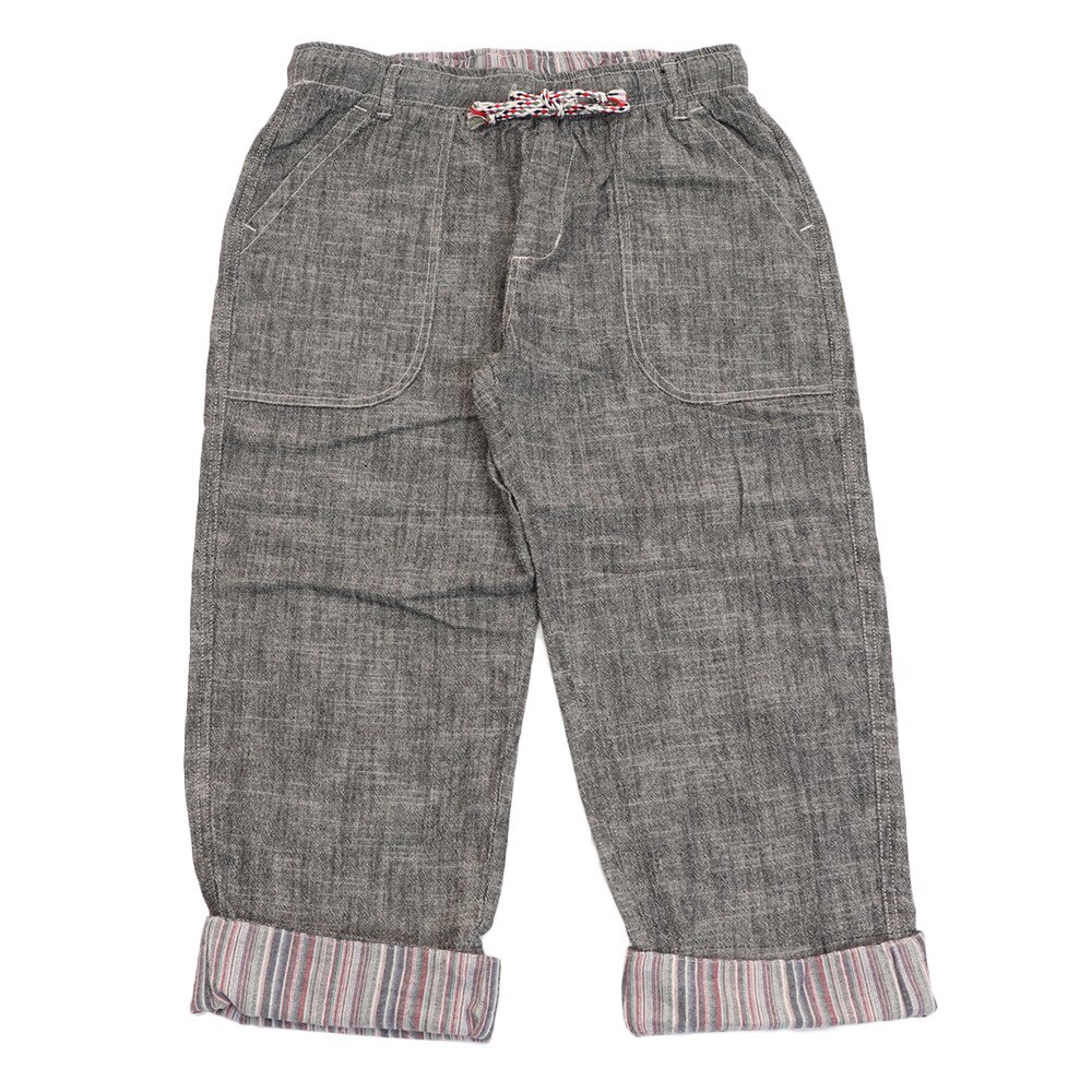  麻混イージーパンツ 9512122-01BLK オンライン価格