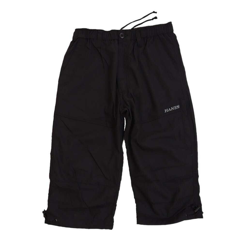  【多少の傷汚れありの為大奉仕】ストレッチシャーリングクロップドパンツ 6451 BLK オンライン価格