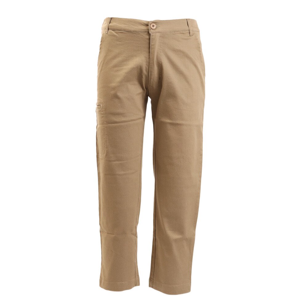  【多少の傷汚れありの為大奉仕】4WAYストレッチ テーパードパンツ 1757800-1-BEIGE