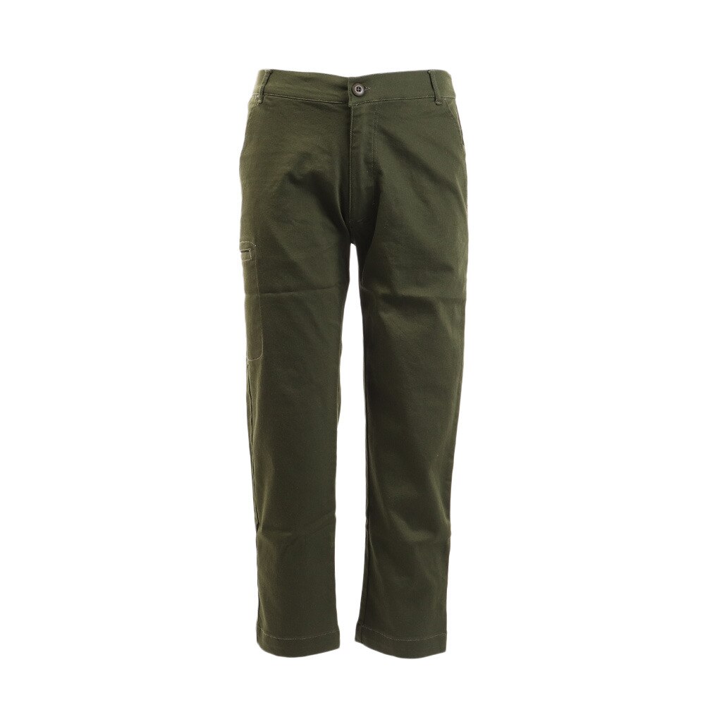  【多少の傷汚れありの為大奉仕】4WAYストレッチ テーパードパンツ 1757800-2-KHAKI オンライン価格