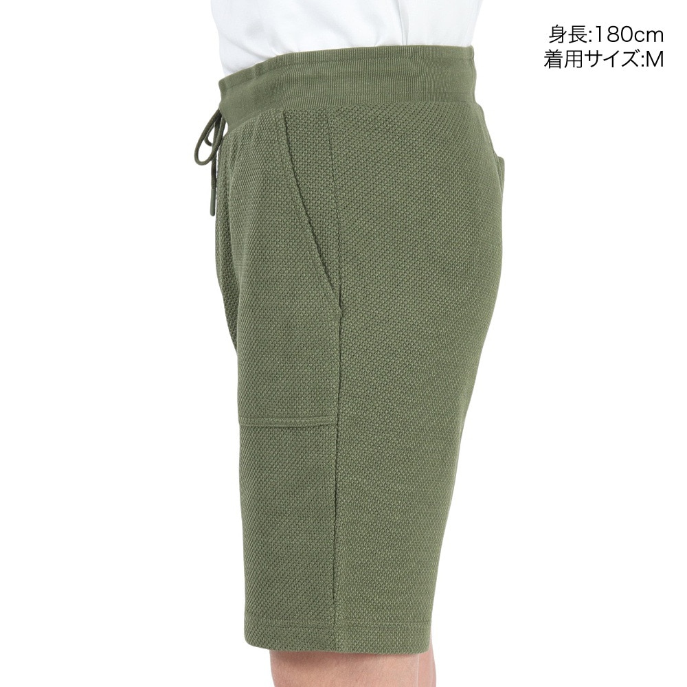 エルケクス（ELKEX）（メンズ）ショートパンツ メンズ ビッグピケ ショーツ EKM3S10015 GRN