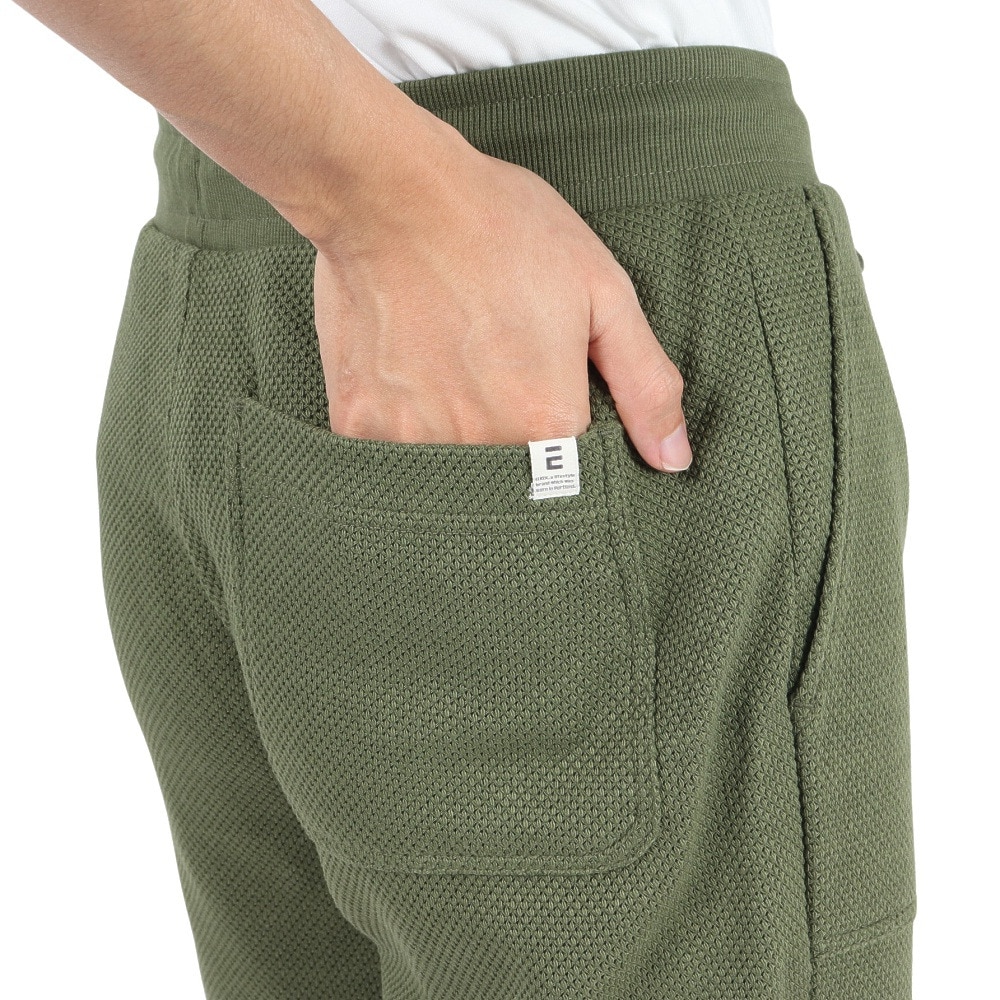 エルケクス（ELKEX）（メンズ）ショートパンツ メンズ ビッグピケ ショーツ EKM3S10015 GRN