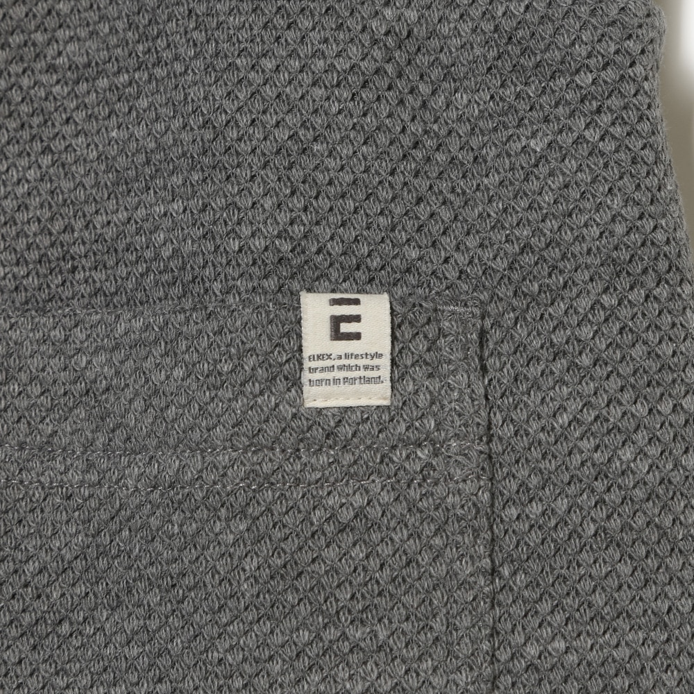 エルケクス（ELKEX）（メンズ）ショートパンツ メンズ ビッグピケ ショーツ EKM3S10015 MGRY