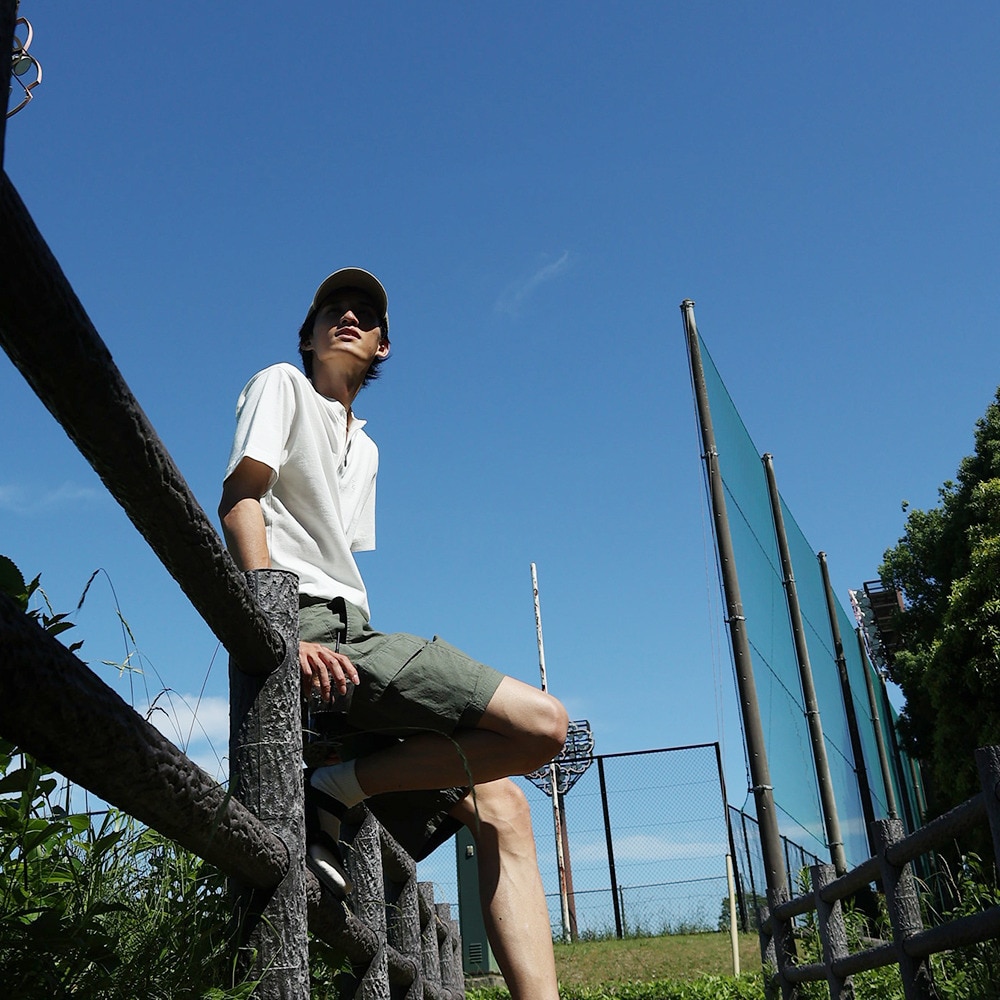 エルケクス（ELKEX）（メンズ）GARGO SHORTS ハーフパンツ EKM4S10008 GRN