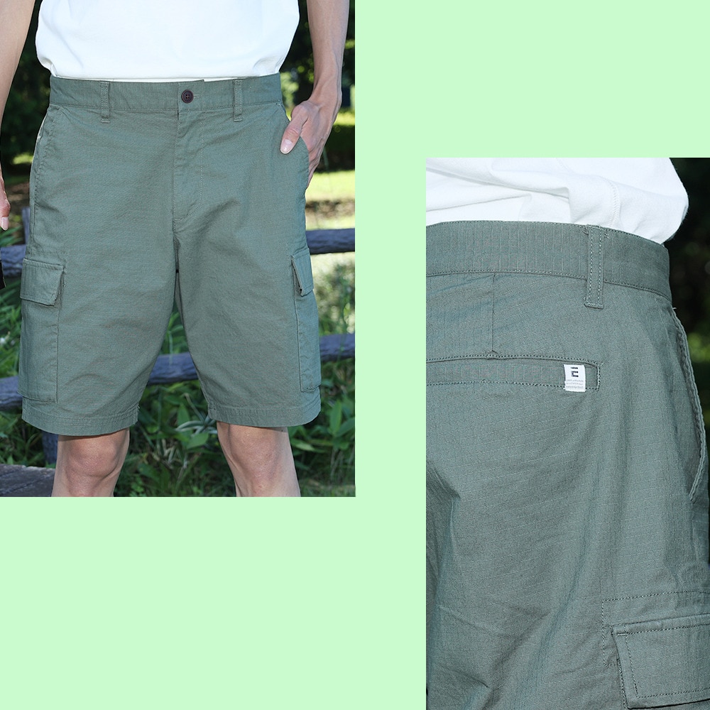エルケクス（ELKEX）（メンズ）GARGO SHORTS ハーフパンツ EKM4S10008 GRN