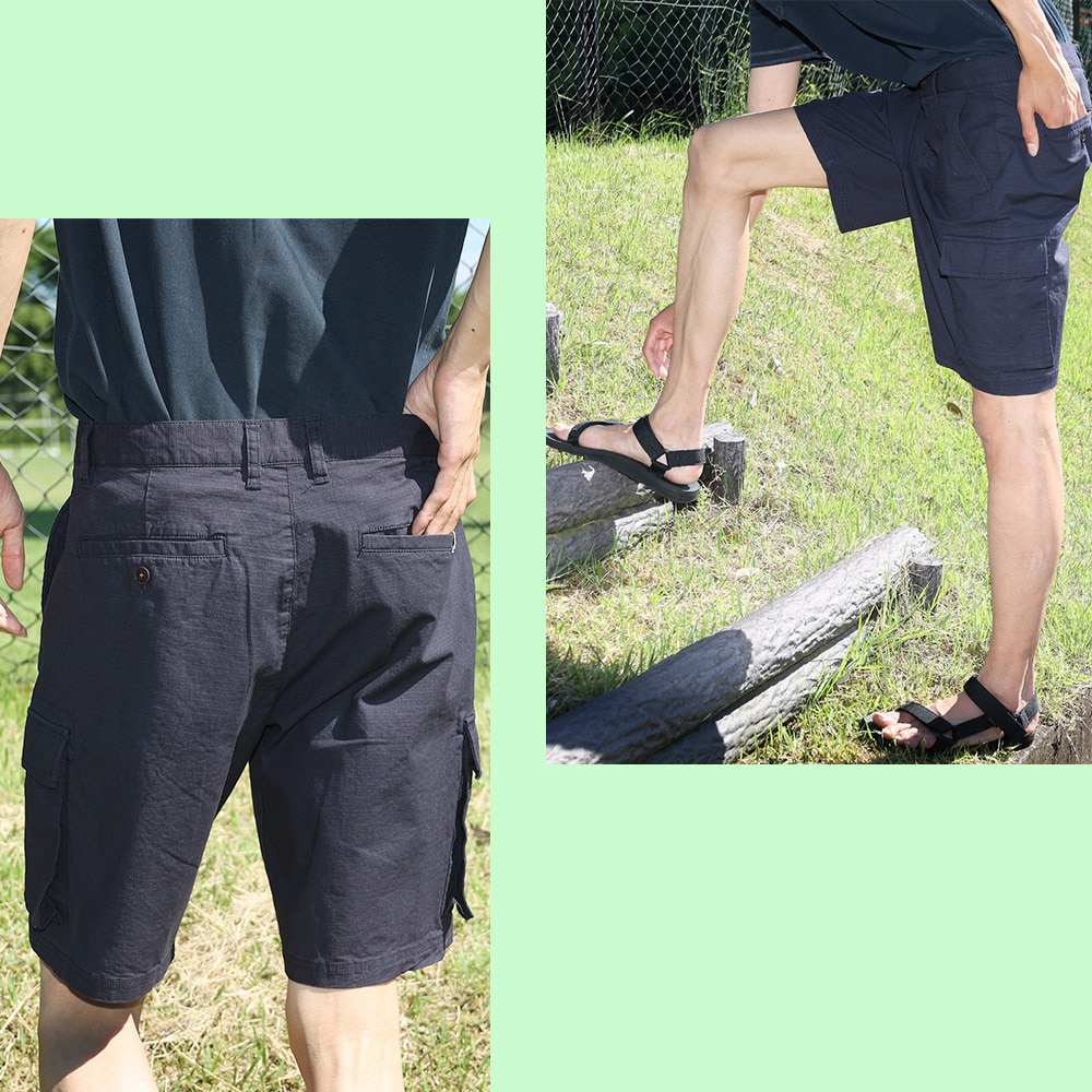 エルケクス（ELKEX）（メンズ）GARGO SHORTS ハーフパンツ EKM4S10008 NVY