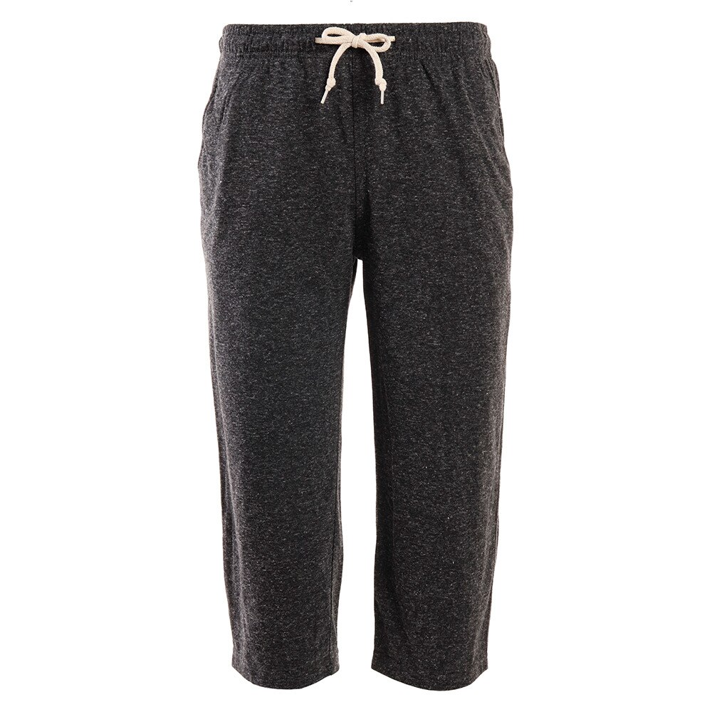  麻ミックス7分丈パンツ 871PA0HT3134BLK