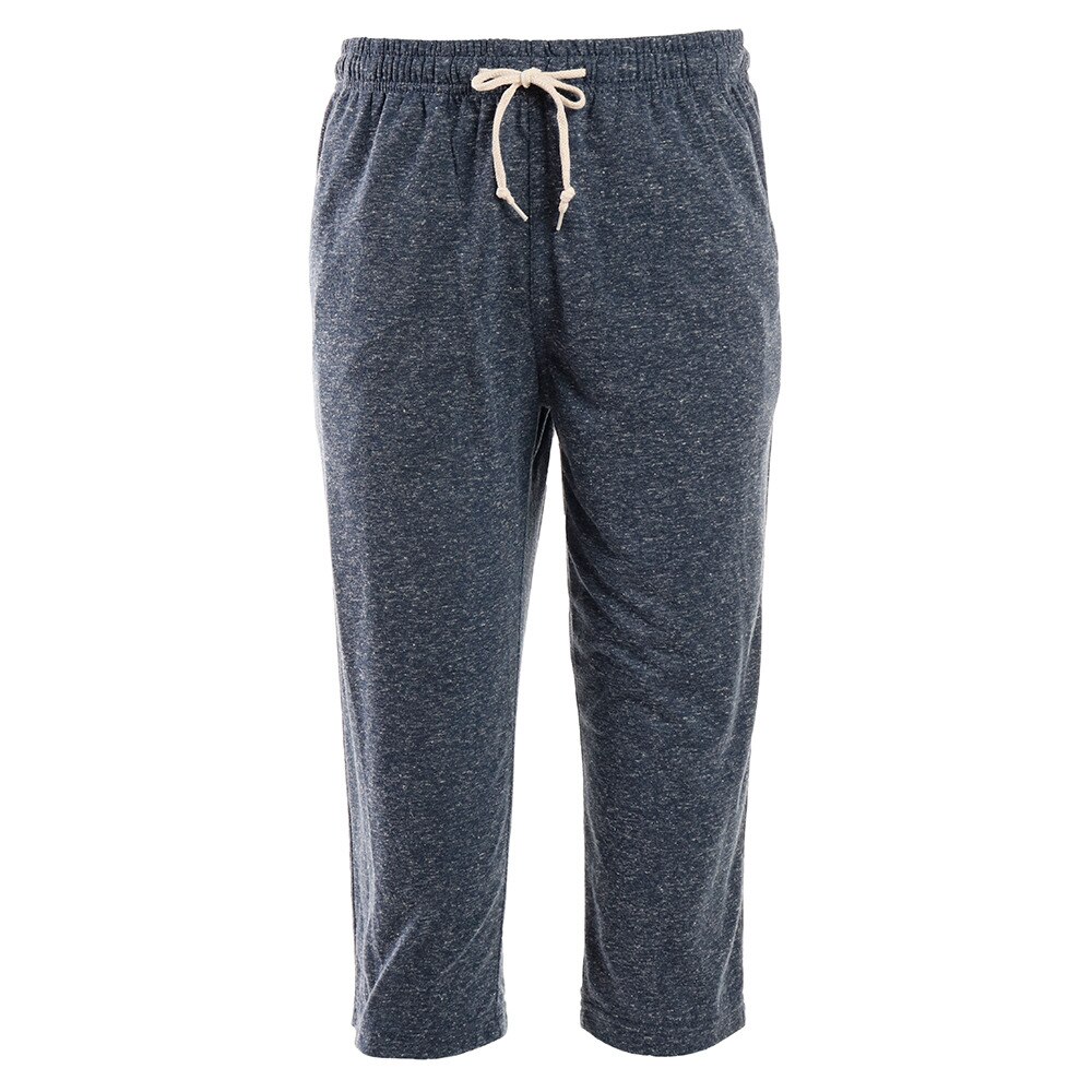  麻ミックス7分丈パンツ 871PA0HT3134NVY