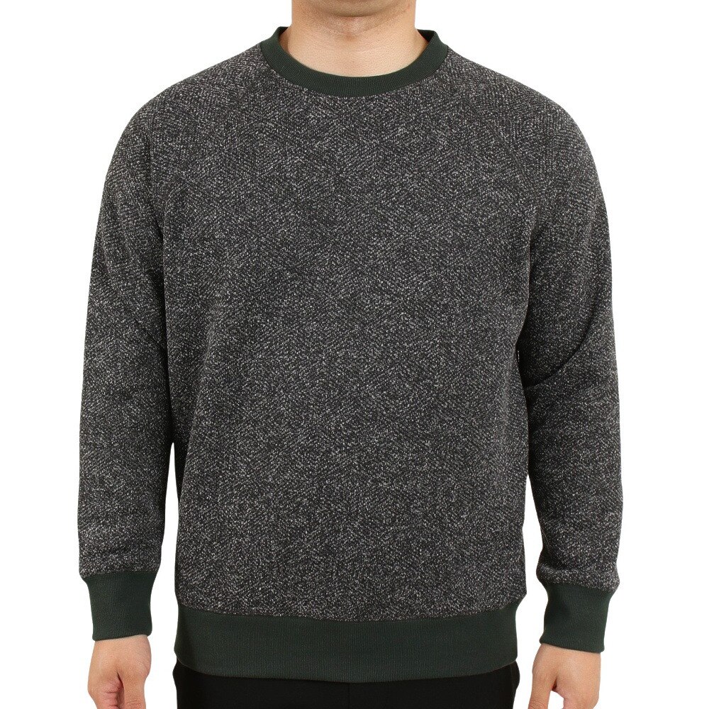 エルケクス（ELKEX）（メンズ）メランジェ スウエットクルーネック EKM2FA0005 CGRY