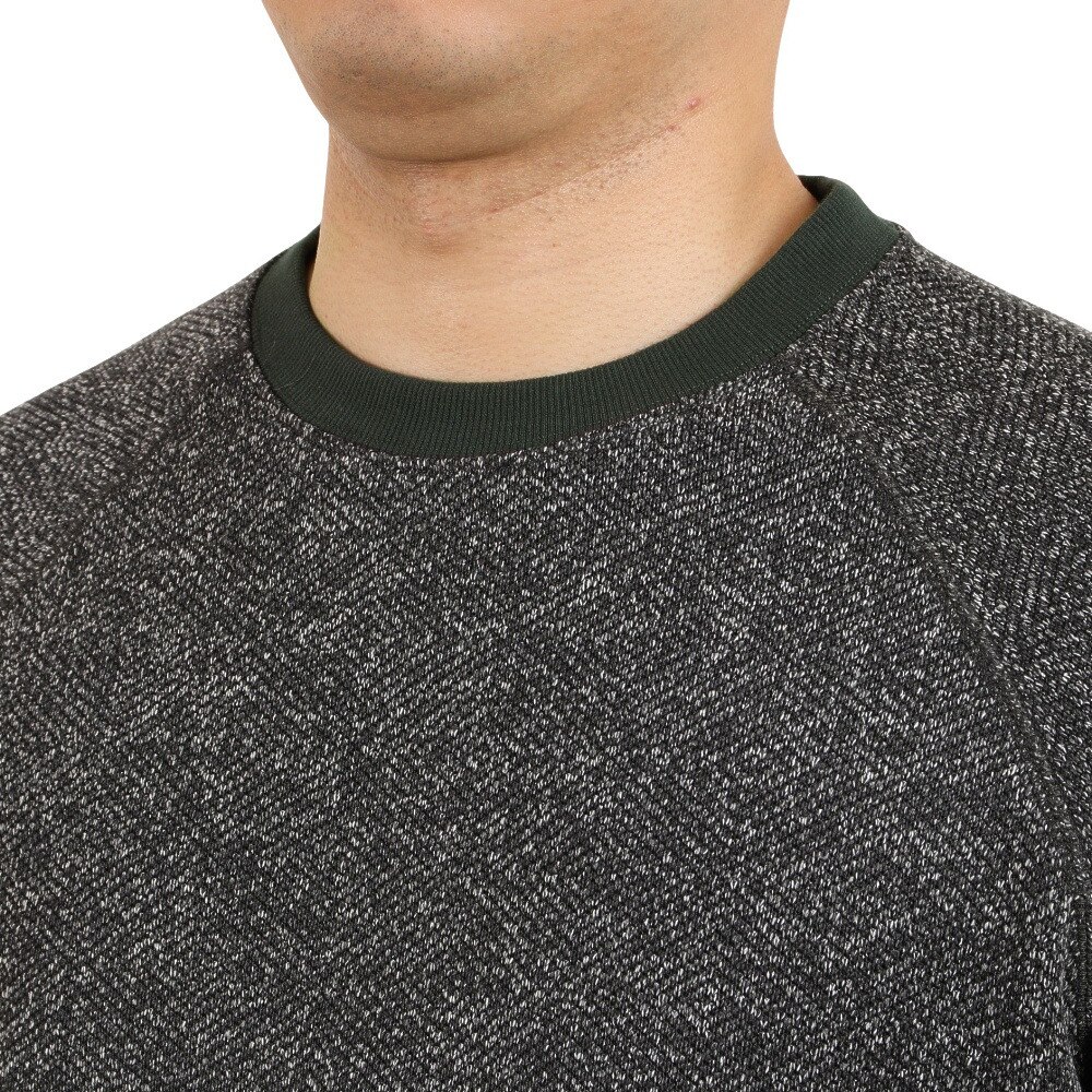 エルケクス（ELKEX）（メンズ）メランジェ スウエットクルーネック EKM2FA0005 CGRY