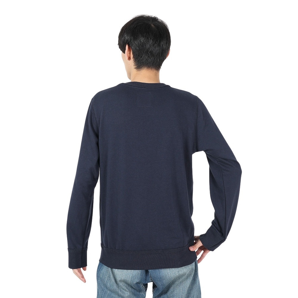 エルケクス（ELKEX）（メンズ）スウェットクルーネック ARCH 1859 EKM4FA0002 NVY