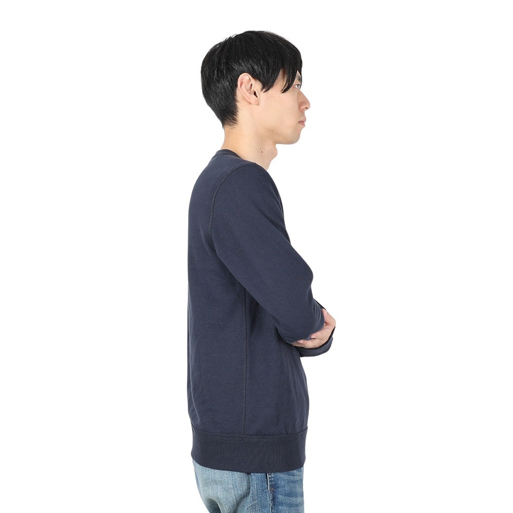 エルケクス（ELKEX）（メンズ）スウェットクルーネック ARCH EMBLEM EKM4FA0003 NVY