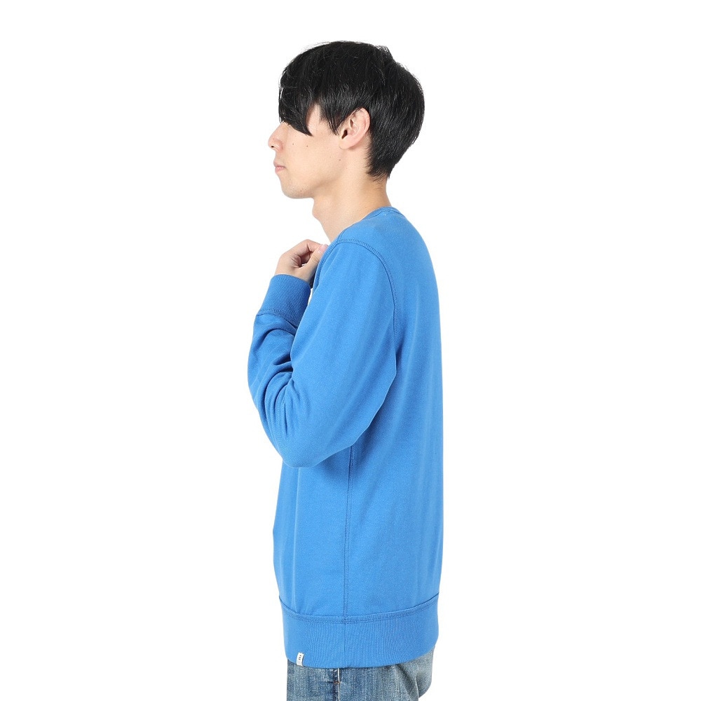 エルケクス（ELKEX）（メンズ）スウェットクルーネック UNDER Oregon EKM4FA0004 BLU