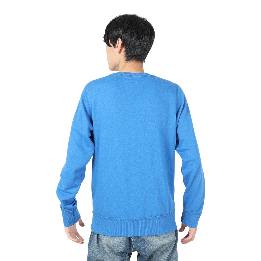 エルケクス（ELKEX）（メンズ）スウェットクルーネック UNDER Oregon EKM4FA0004 BLU