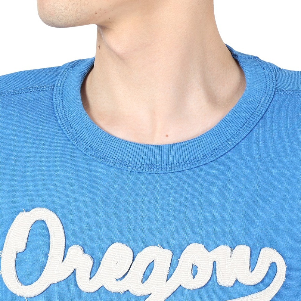 エルケクス（ELKEX）（メンズ）スウェットクルーネック UNDER Oregon EKM4FA0004 BLU