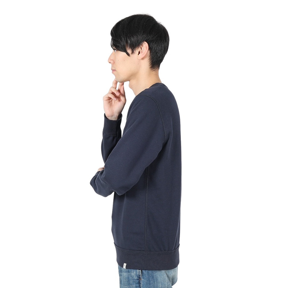 エルケクス（ELKEX）（メンズ）スウェットクルーネック NUMBER 59 EKM4FA0005 NVY