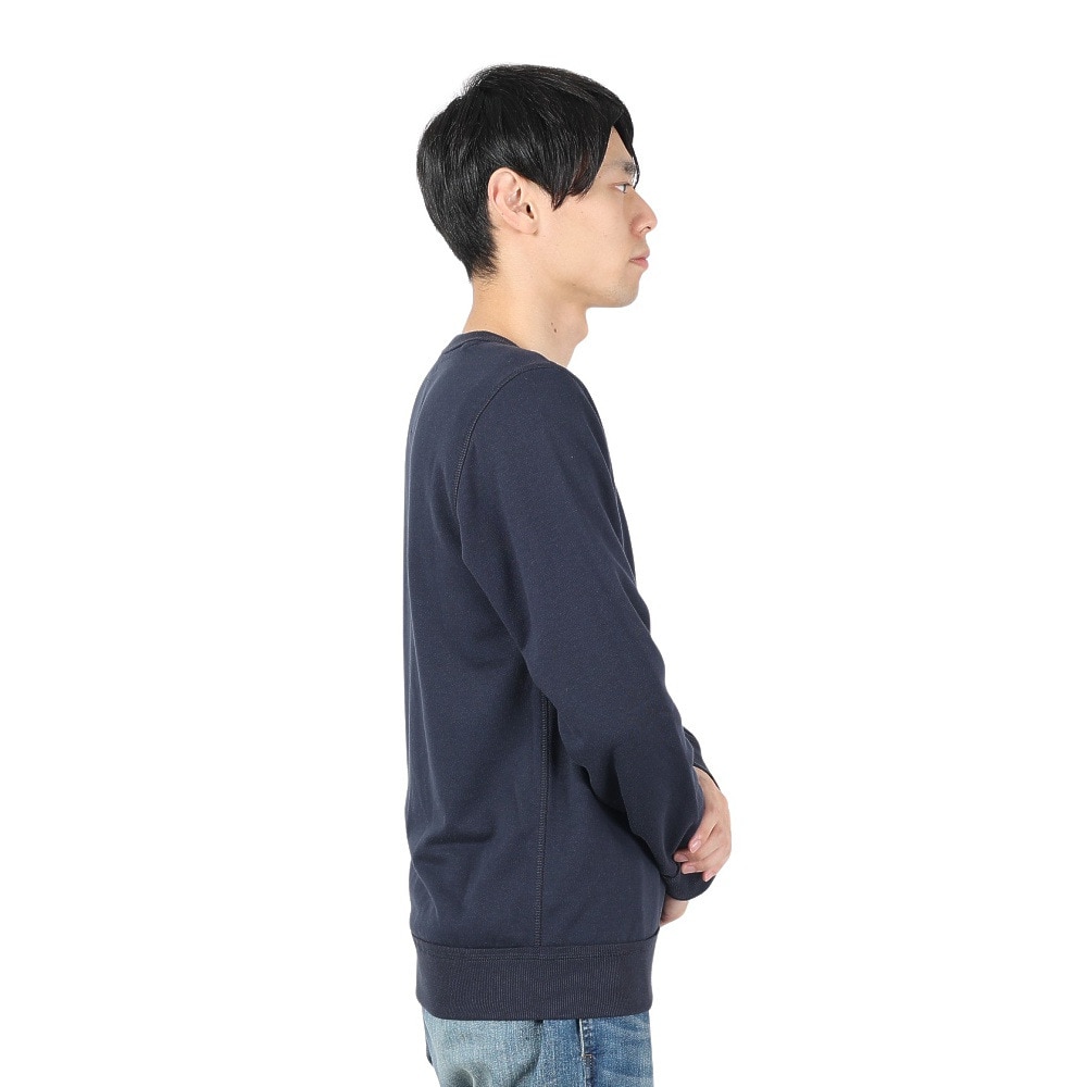 エルケクス（ELKEX）（メンズ）スウェットクルーネック NUMBER 59 EKM4FA0005 NVY