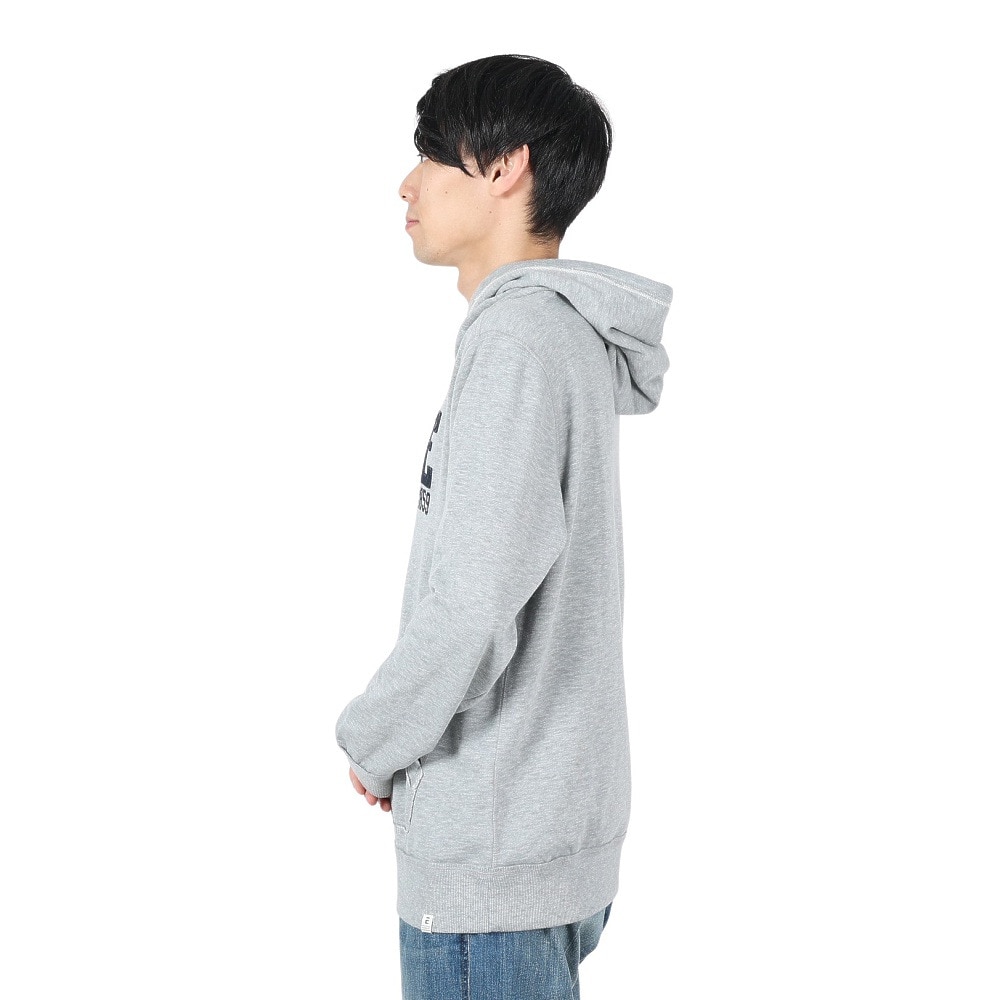 エルケクス（ELKEX）（メンズ）スウェットフーディー BIG E ロゴ EKM4FA0007 MGRY