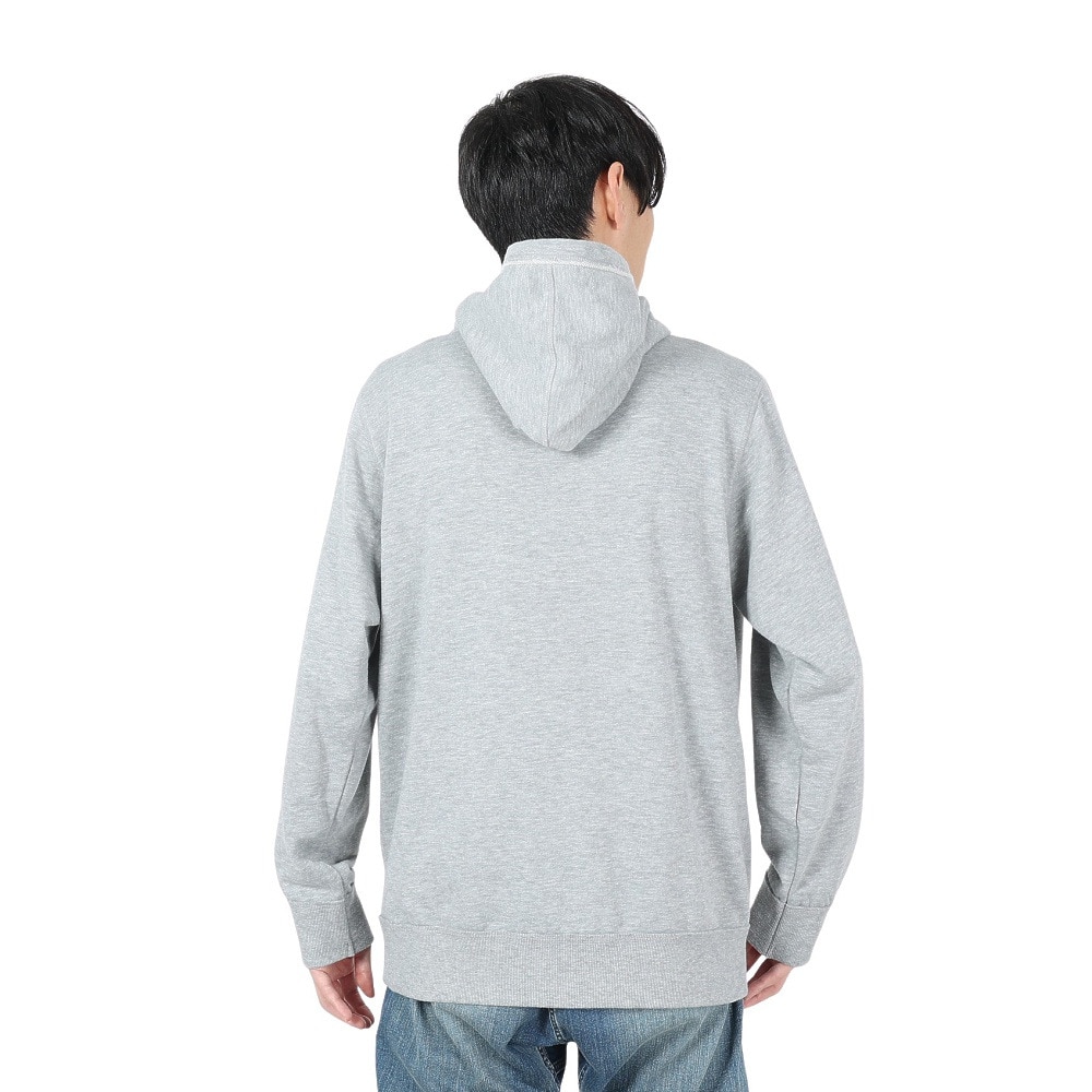 エルケクス（ELKEX）（メンズ）スウェットフーディー BIG E ロゴ EKM4FA0007 MGRY