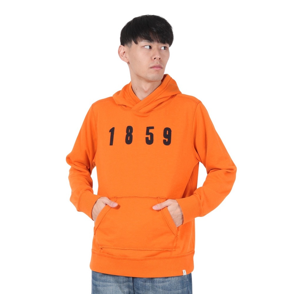 エルケクス（ELKEX）（メンズ）スウェットフーディ NUMBER1859 EKM4FA0009 ORG
