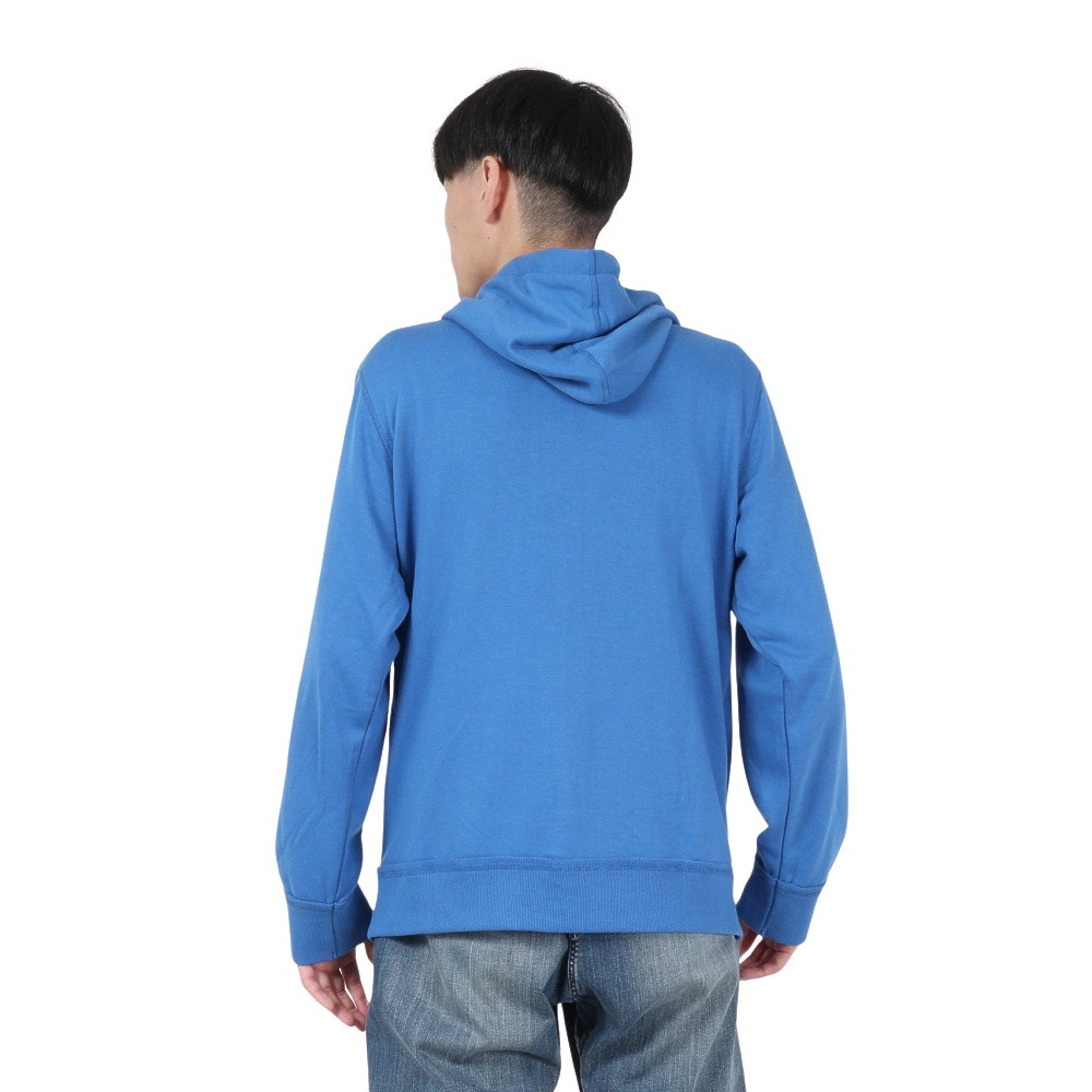 エルケクス（ELKEX）（メンズ）SW エンブレム ジップフーディー EKM4FA0010 BLU