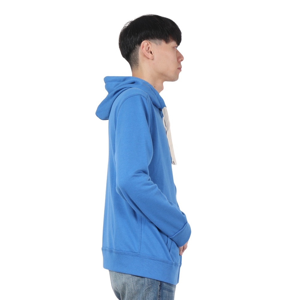 エルケクス（ELKEX）（メンズ）SW エンブレム ジップフーディー EKM4FA0010 BLU