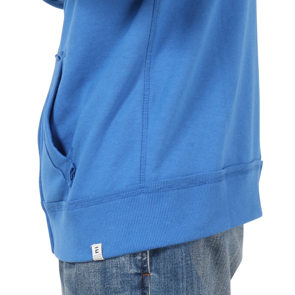 エルケクス（ELKEX）（メンズ）SW エンブレム ジップフーディー EKM4FA0010 BLU
