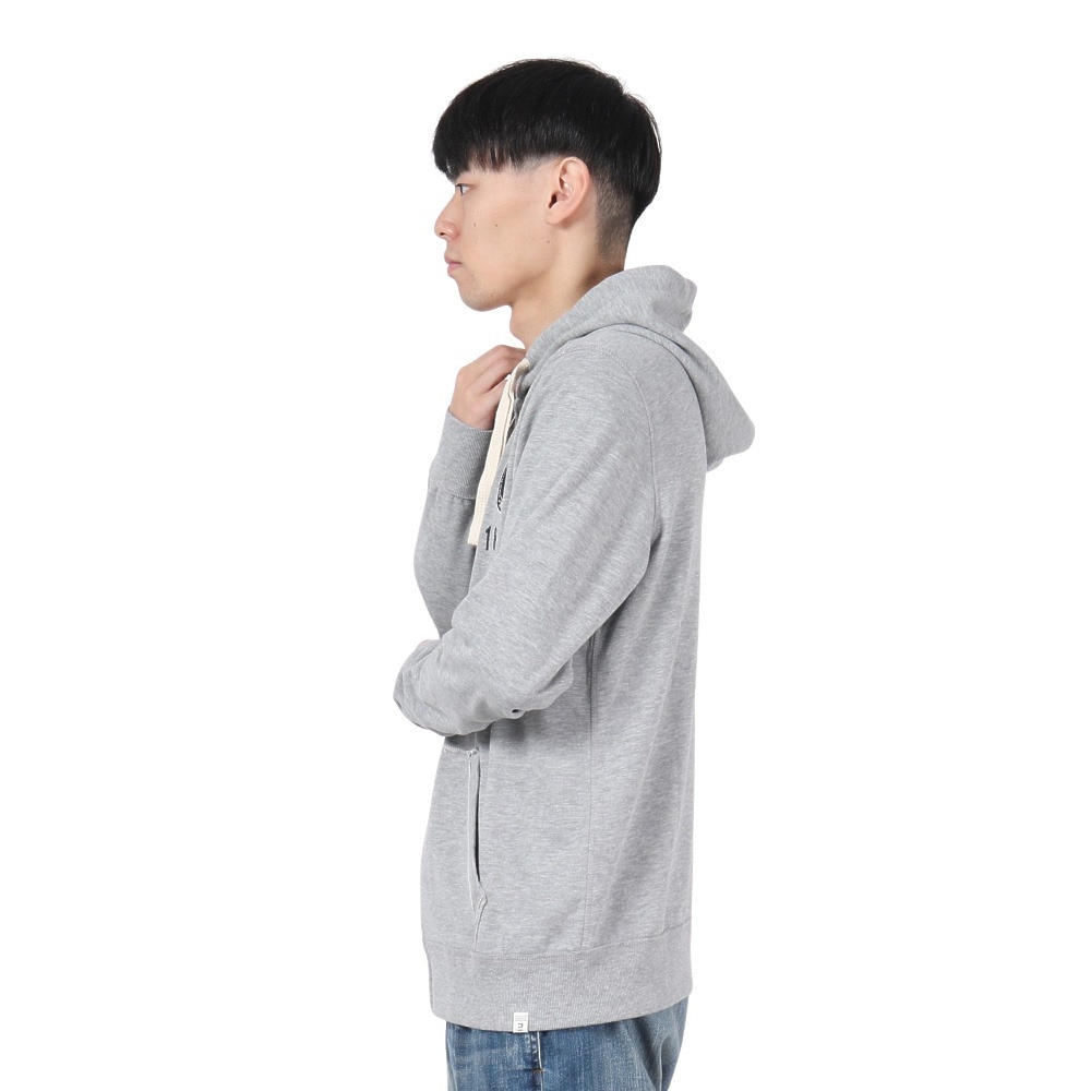 エルケクス（ELKEX）（メンズ）SW エンブレム ジップフーディー EKM4FA0010 MGRY