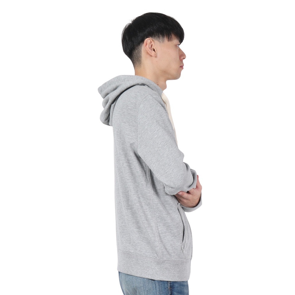 エルケクス（ELKEX）（メンズ）SW エンブレム ジップフーディー EKM4FA0010 MGRY