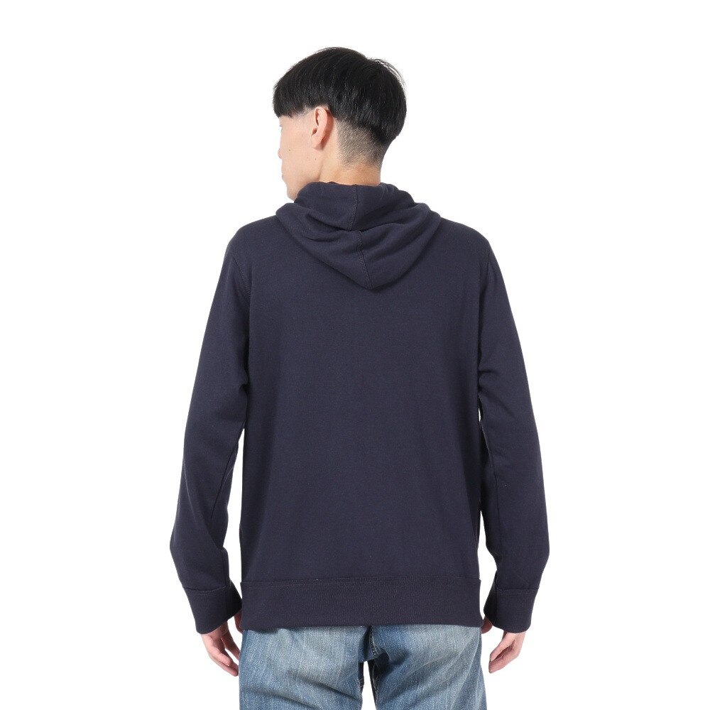 エルケクス（ELKEX）（メンズ）SW エンブレム ジップフーディー EKM4FA0010 NVY