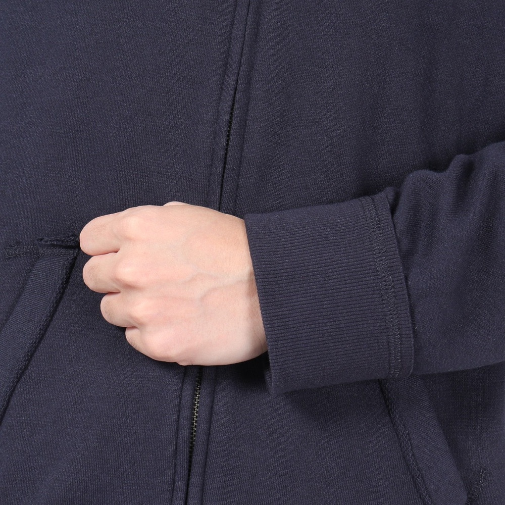 エルケクス（ELKEX）（メンズ）SW エンブレム ジップフーディー EKM4FA0010 NVY