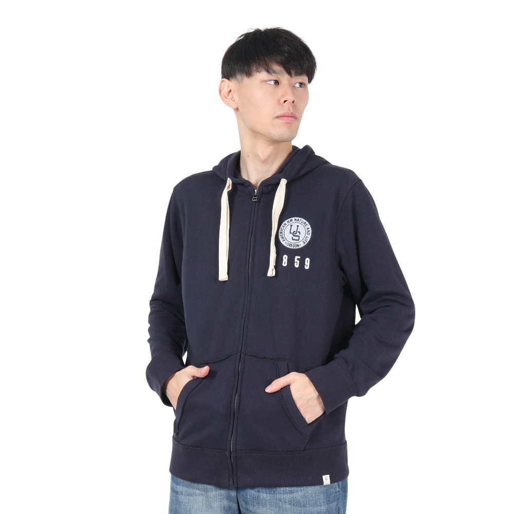 エルケクス（ELKEX）（メンズ）SW エンブレム ジップフーディー