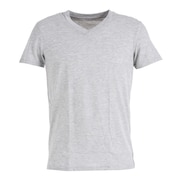 クー（Coo.）（メンズ）無地 Vネック Tシャツ 871Q8JY2070MGRY 半袖