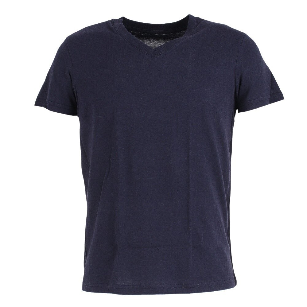  無地 Vネック Tシャツ 871Q8JY2070NVY 